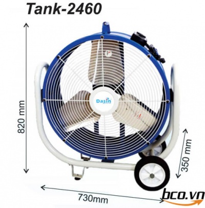 Quạt di động công nghiệp Dasin TANK-2460